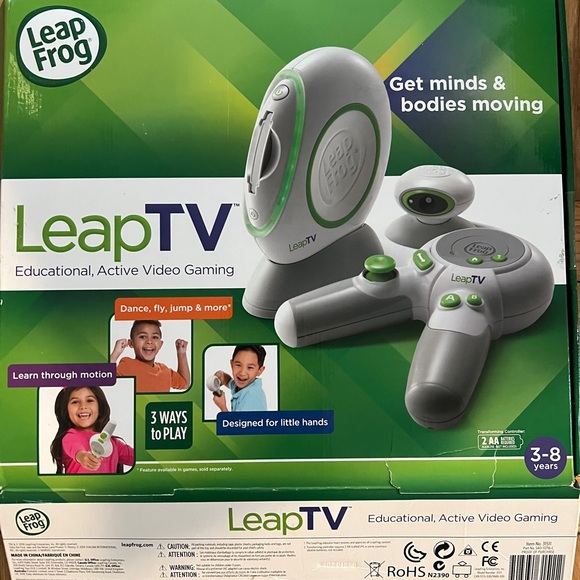 Leap TV Game System, Games, Extra Controller. - Picture 2 of 3